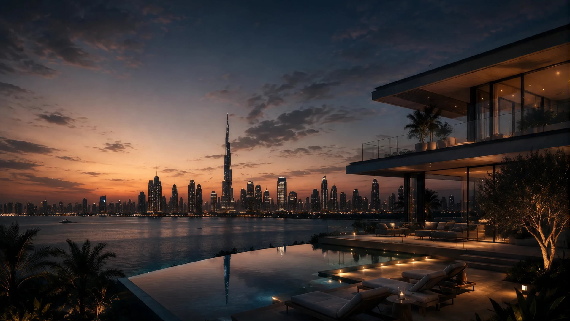 Branded residences overlooking the Dubai skyline